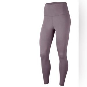 Nike Yoga Gray Dri-Fit Leggings Size Small yoga pants high waist activewear grey